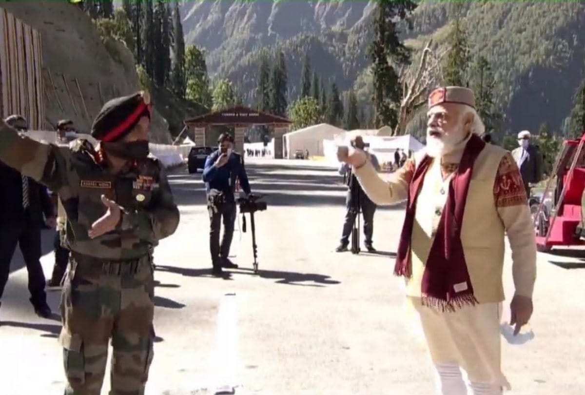Atal Tunnel Inauguration Rohtang News: PM Narendra Modi pictures of atal tunnel rohtang