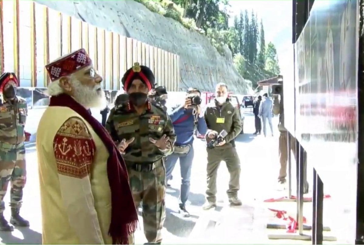 Atal Tunnel Inauguration Rohtang News: PM Narendra Modi pictures of atal tunnel rohtang