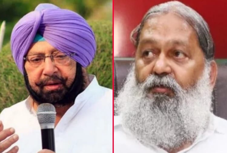 Punjab News in Hindi: Capt Amarinder Singh asked many questions to the Haryana government