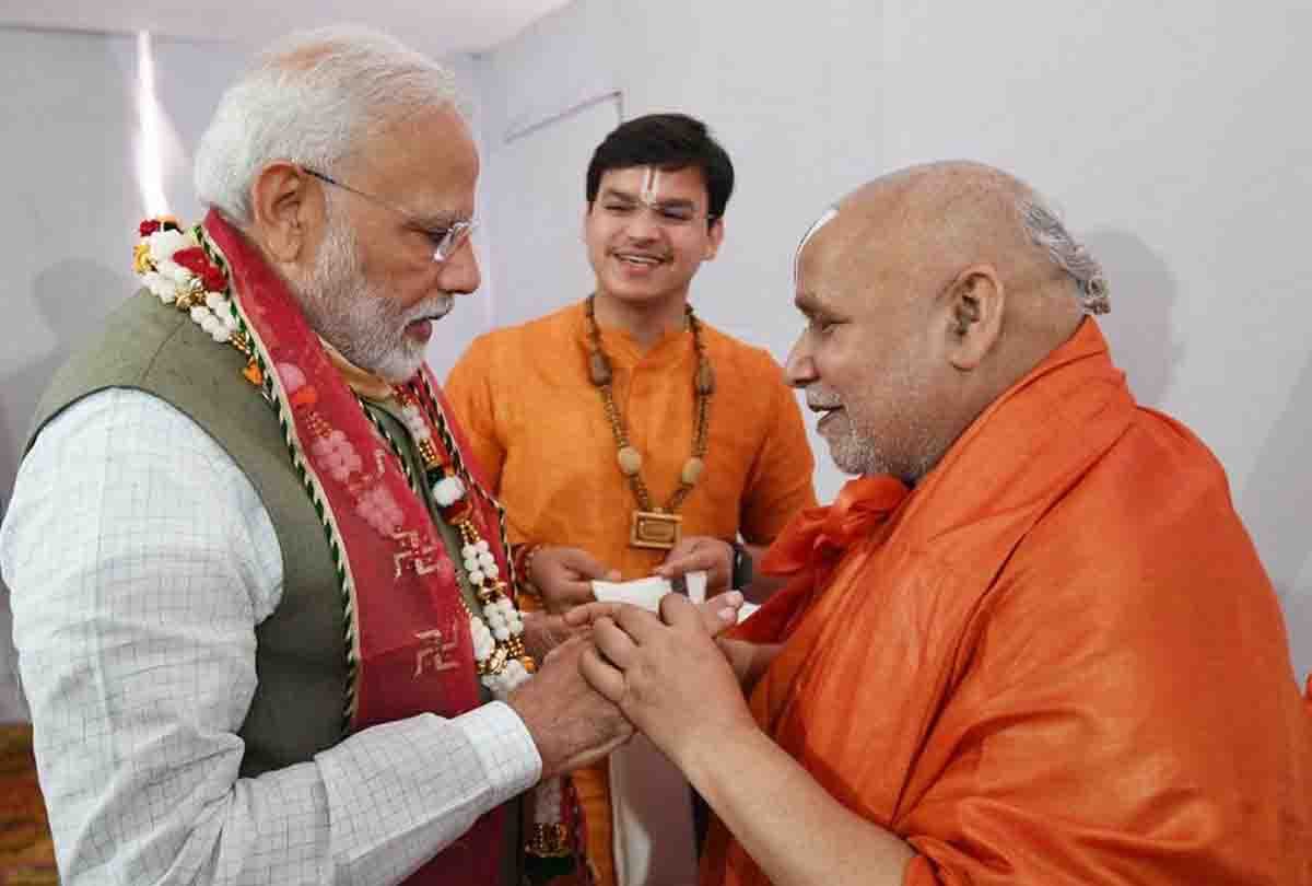 Prime Minister called and asked Jagadguru's condition