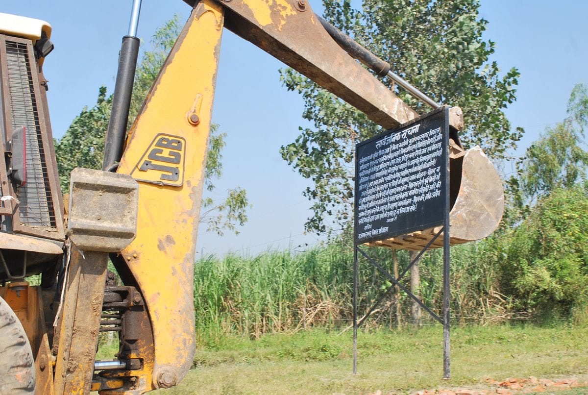 Construction work demolished in five illegal colonies