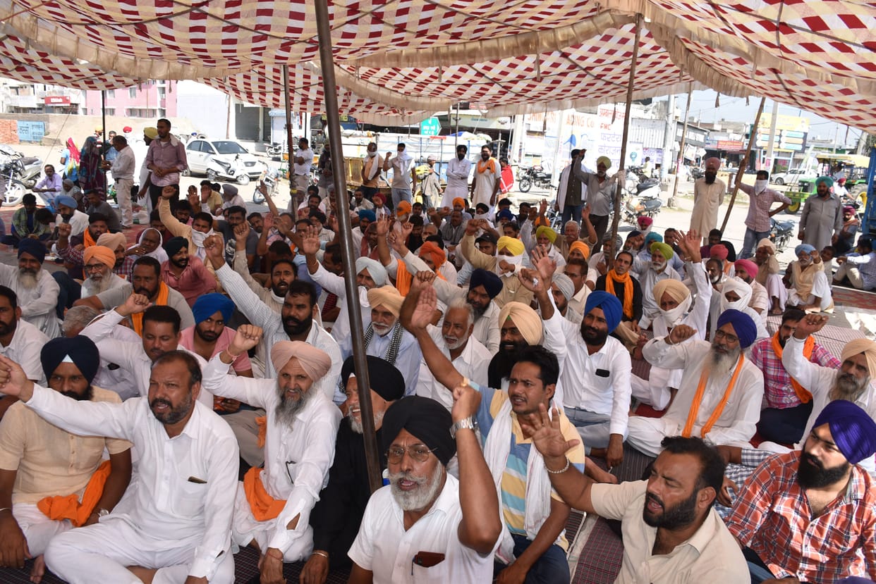 kisan protest