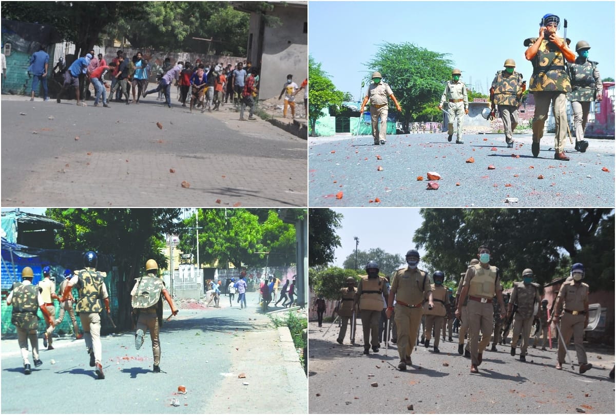 hathras case protest agra clashes due to police intelligence failure