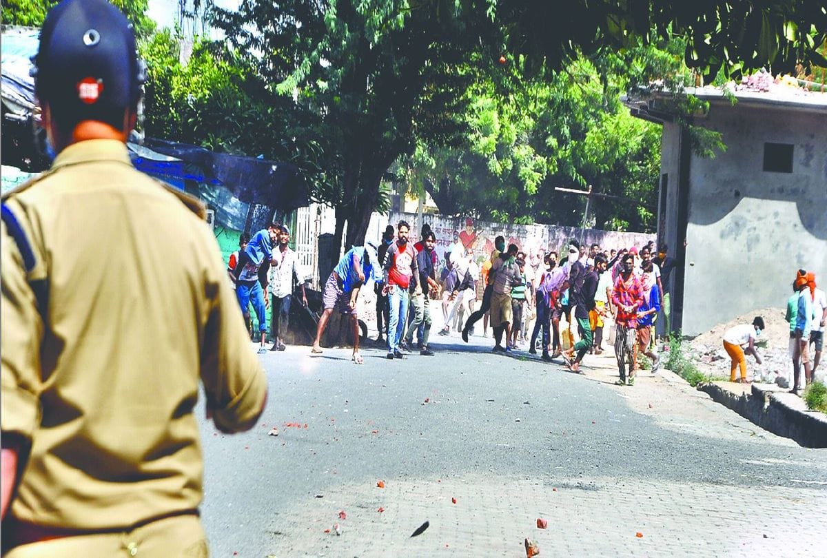 hathras case protest agra clashes due to police intelligence failure