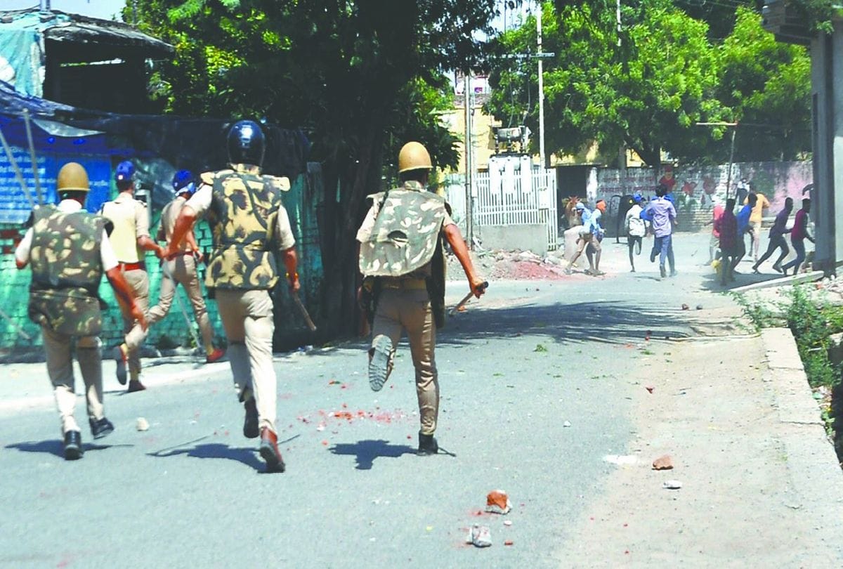Hathras case protest sanitation system fail due to strike in agra
