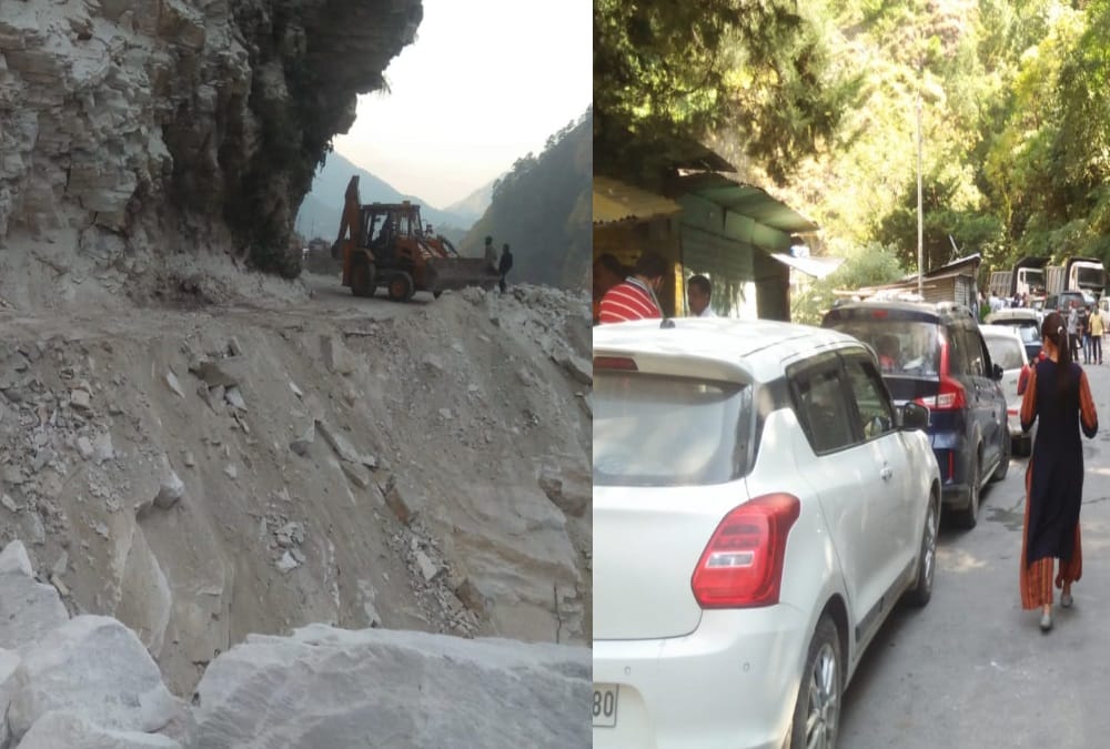Unlock 5.0 in Uttarakhand Latest News Today: Badrinath Highway Closed after Landslide, Vehicle Traffic jam
