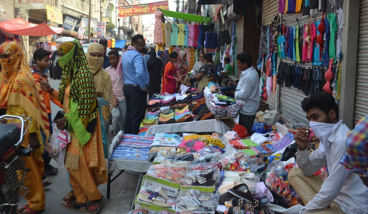 The sun started returning to the market