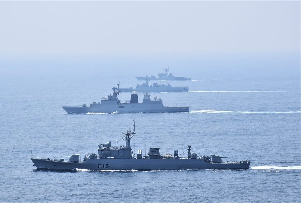 2nd edition of Bongosagar a bilateral naval exercise by Indian Navy & Bangladesh Navy, held in Bay of Bengal