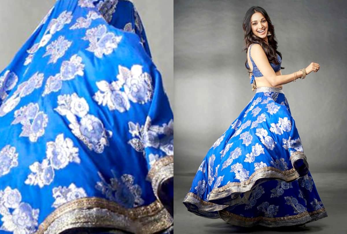 kiara advani blue lehenga in hasina pagal deewani song is hottest outfit in wedding season