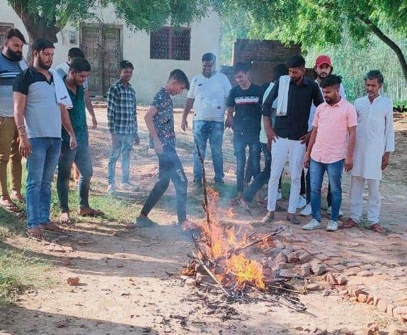 Kshatriya society against Hathras MP
