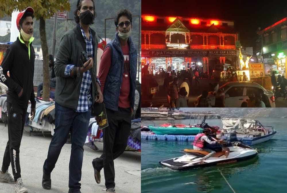 Unlock-5 in uttarakhand Latest News Today: Heavy Rush of Tourist in nainital, Tehri and mussoorie on weekend, see Photos
