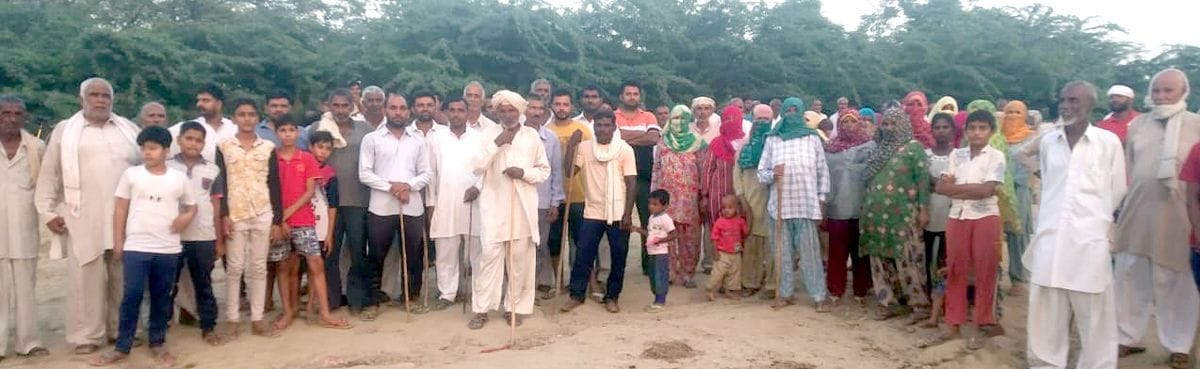 Villagers oppose fishery in joint pond of two villages, villagers say - will give up animal husbandry