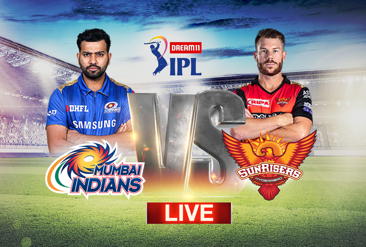 IPL 2020, SRH vs MI Live Cricket Score Match Today News Updates in Hindi