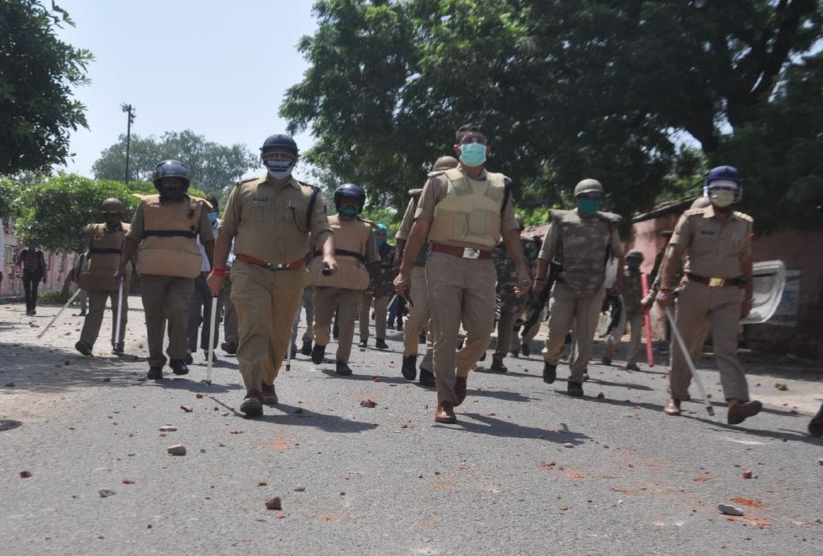 hathras case protest agra clashes due to police intelligence failure