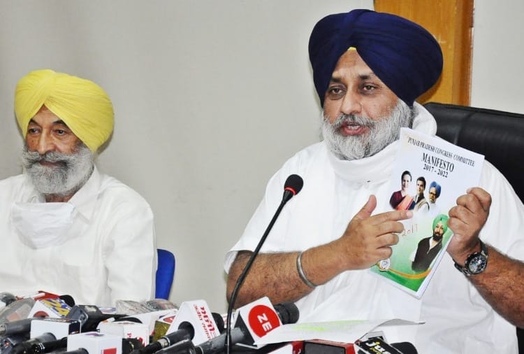 SAD calls Congress road show drama, sukhbir badal asks Rahul three questions