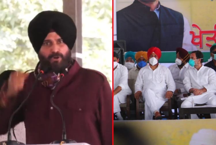 Kheti Bachao Yatra: Navjot Singh Sidhu addressed Rally in Moga of Punjab