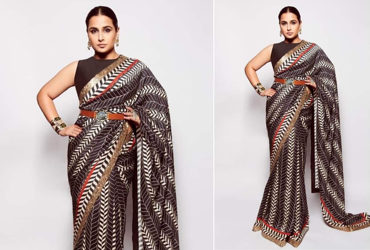 carry belt with saree or dupatta for indo western look