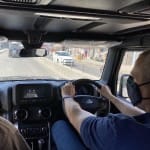 Omar Abdullah driving 2020 Mahindra Thar SUV