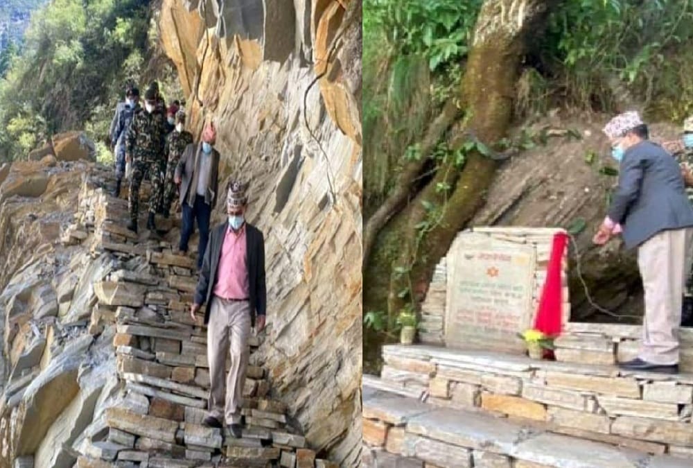 India Nepal border Latest News: Nepal Army Made Road connecting Chhangroo-Tinker near China