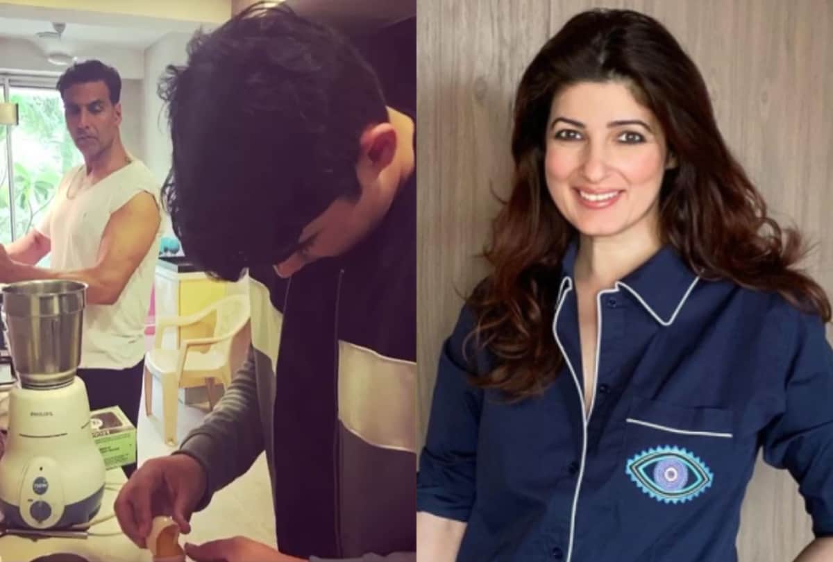 Twinkle Khanna shares proof of son Aarav being a good chef