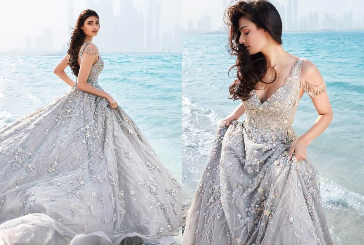 cricketer k l rahul girlfriend athiya shetty pose in bridal look for photoshoot