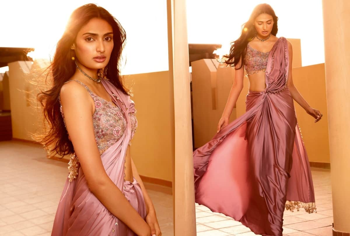 cricketer k l rahul girlfriend athiya shetty pose in bridal look for photoshoot