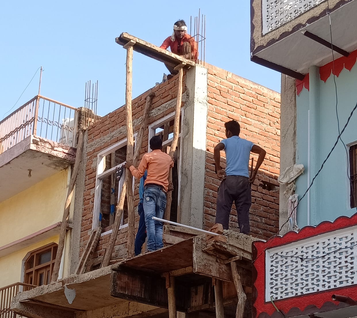 construction work begin