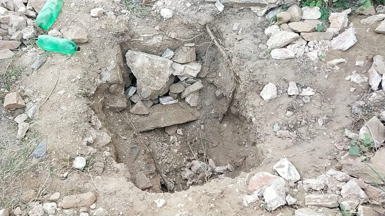 500 year old grave dug in the greed for money