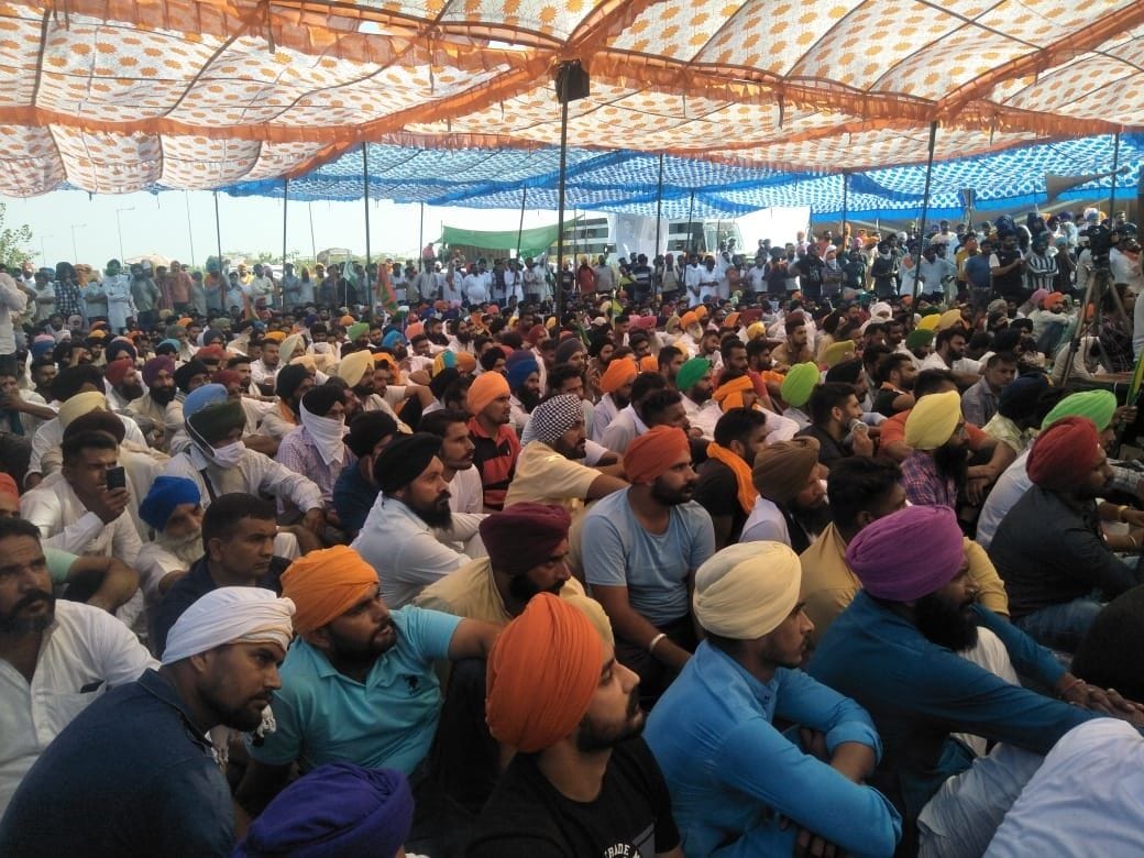 kisan protest
