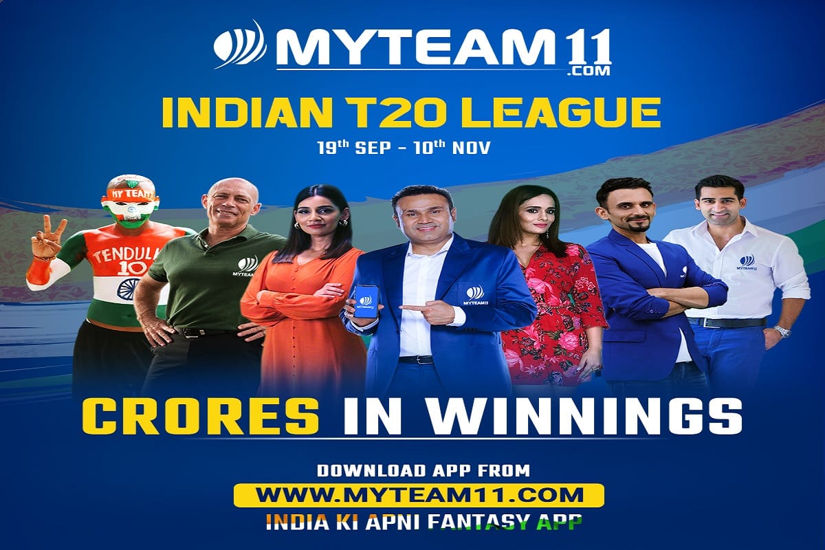 MyTeam11 T20 season great APP for Indian fantasy sports lovers