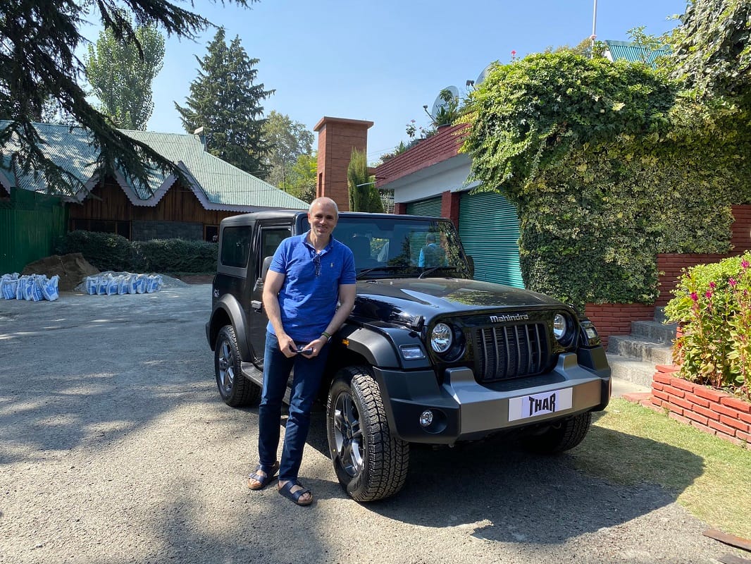 2020 mahindra thar suv news in hindi Ex Chief Minister Omar Abdullah praised 2020 Mahindra Thar, Anand Mahindra replied