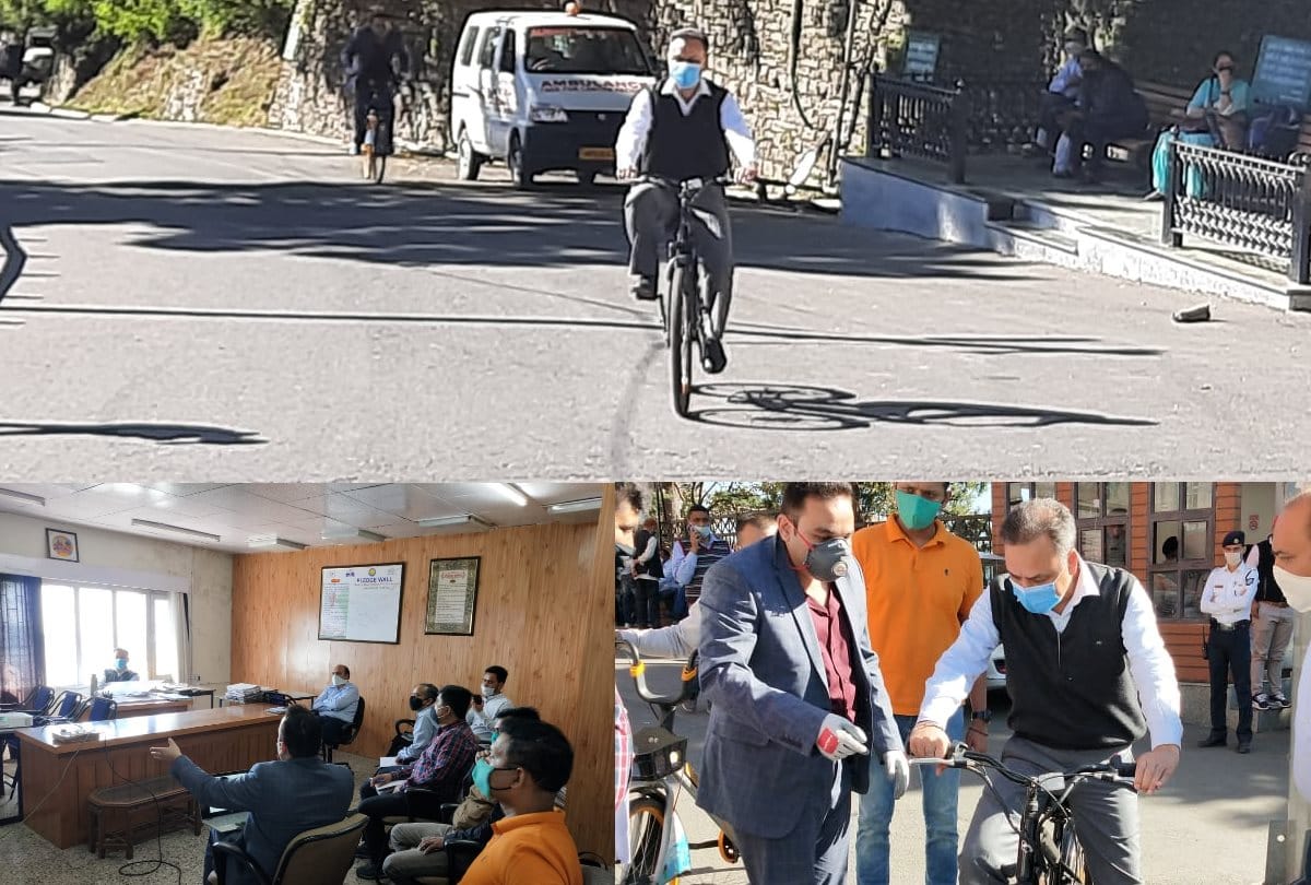 Himachal News: pay five rupee for cycling in shimla stay healthy and fit