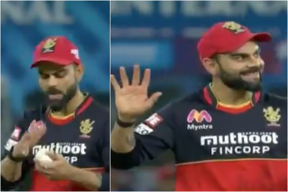 IPL 2020: Virat Kohli applies saliva on ball but realized soon, Sachin Tendulkar reaction
