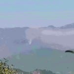एलओसी के पास जंगलों में लगी आग