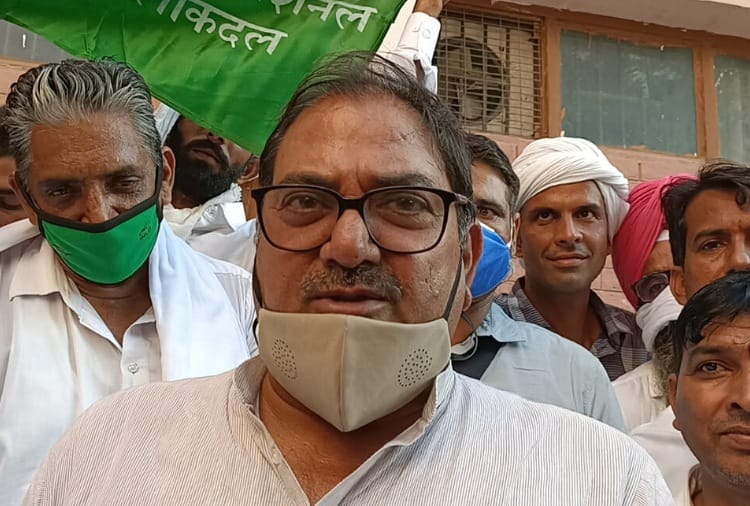 INLD leader Abhay Chautala reached at Fatehabad
