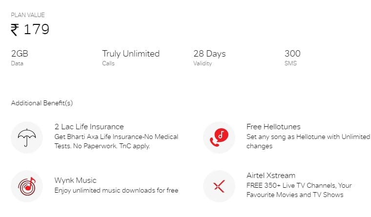 Airtel 179