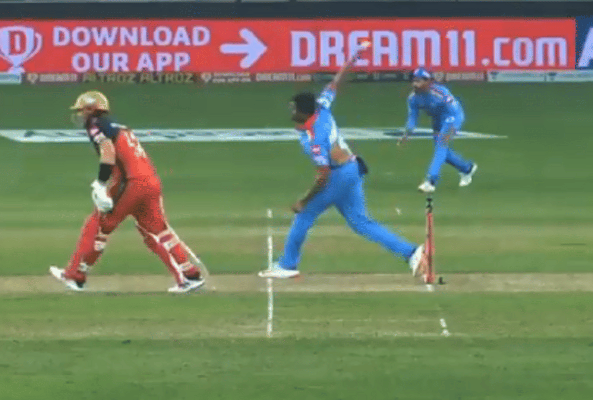 IPL 2020: RCB vs DC: Social Media Viral Video: Ashwin refrains from Mankading, warns aaron finch, ponting reacted