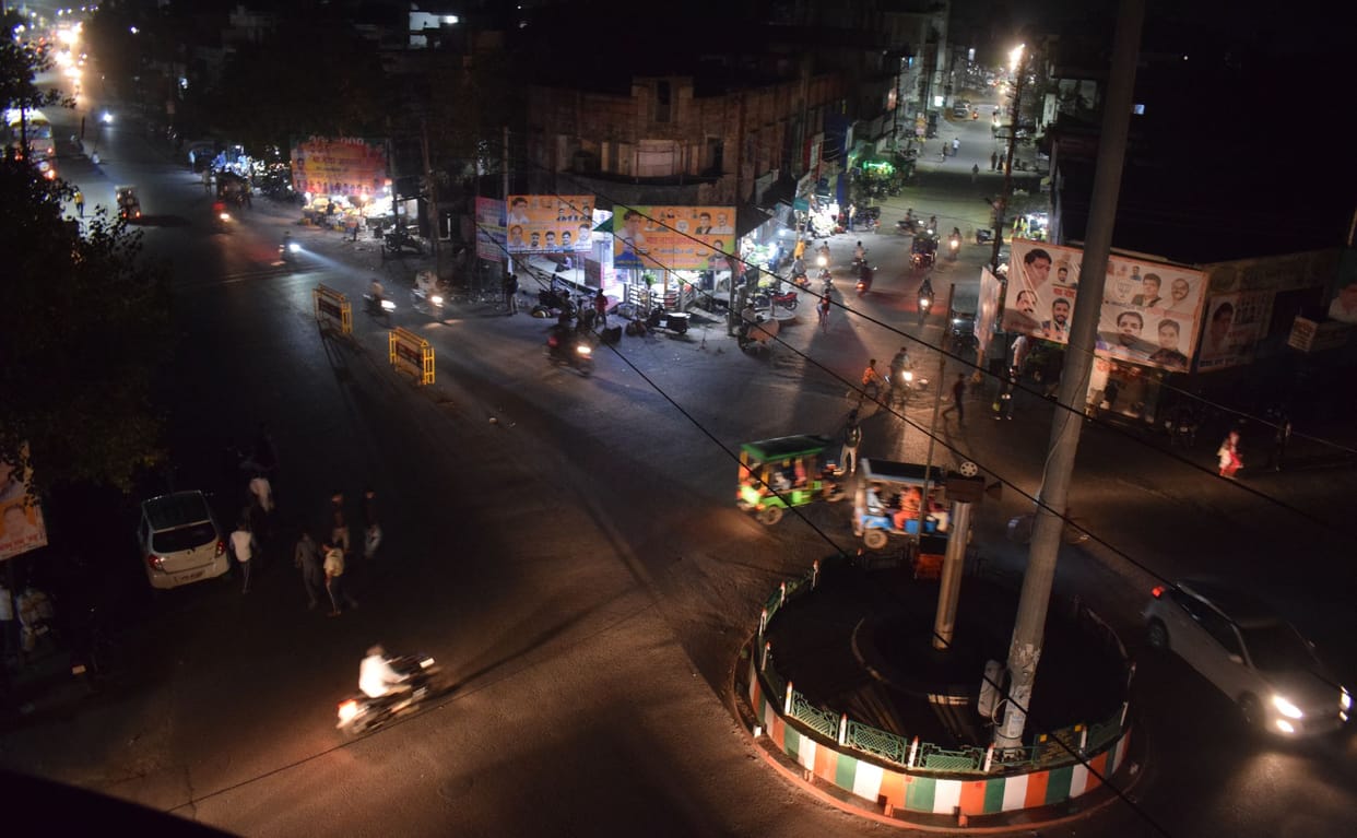 no electricity supply in half city