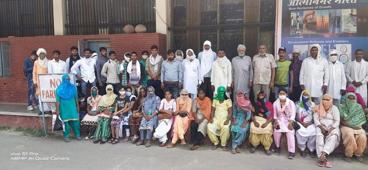 Social organizations protested to demand the arrest of the woman