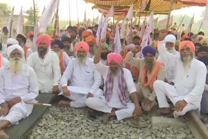 Agriculture Act: Punjab Farmers Rail Roko agitation