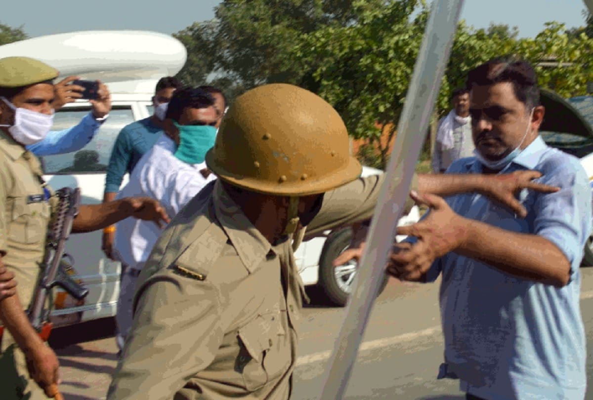 Hathras Rape Case News in Hindi: Connection With Pfi Police Keeps An Eagle Eye On Villagers And Their Routine