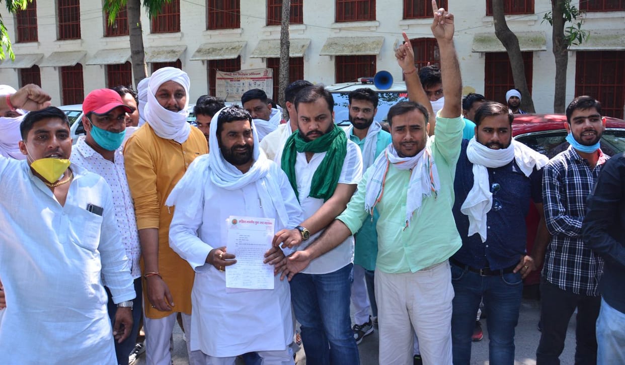 Jat Mahasabha expressed displeasure
