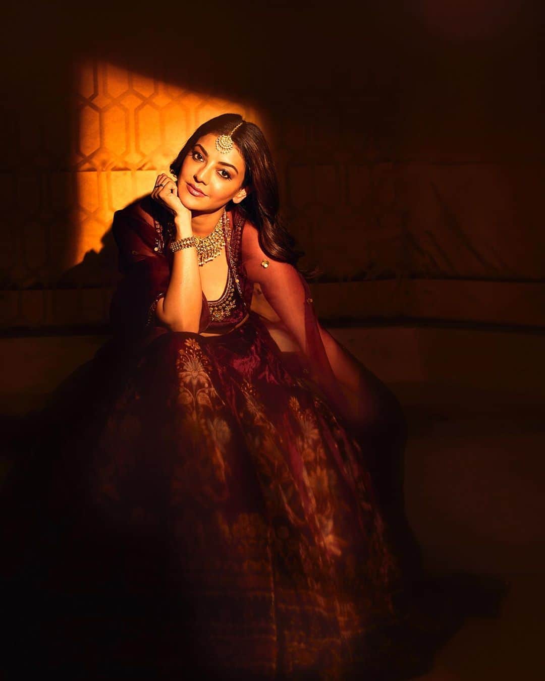 Kajal Aggarwal fiance Gautam Kitchlu Shares engagement ceremony Picture