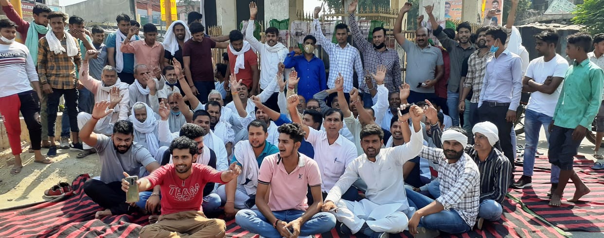 Outrage over lathi charge on Jayanti Chaudhary