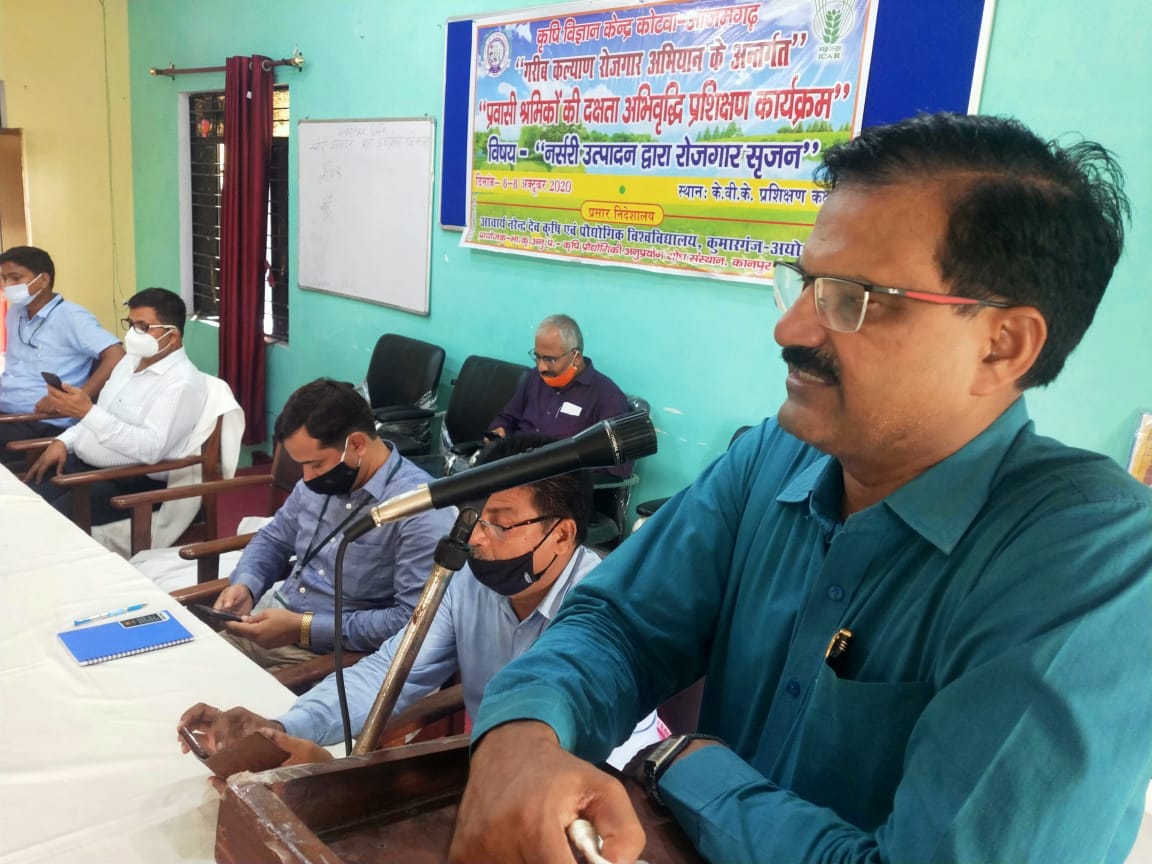 35 migrants received nursery management training