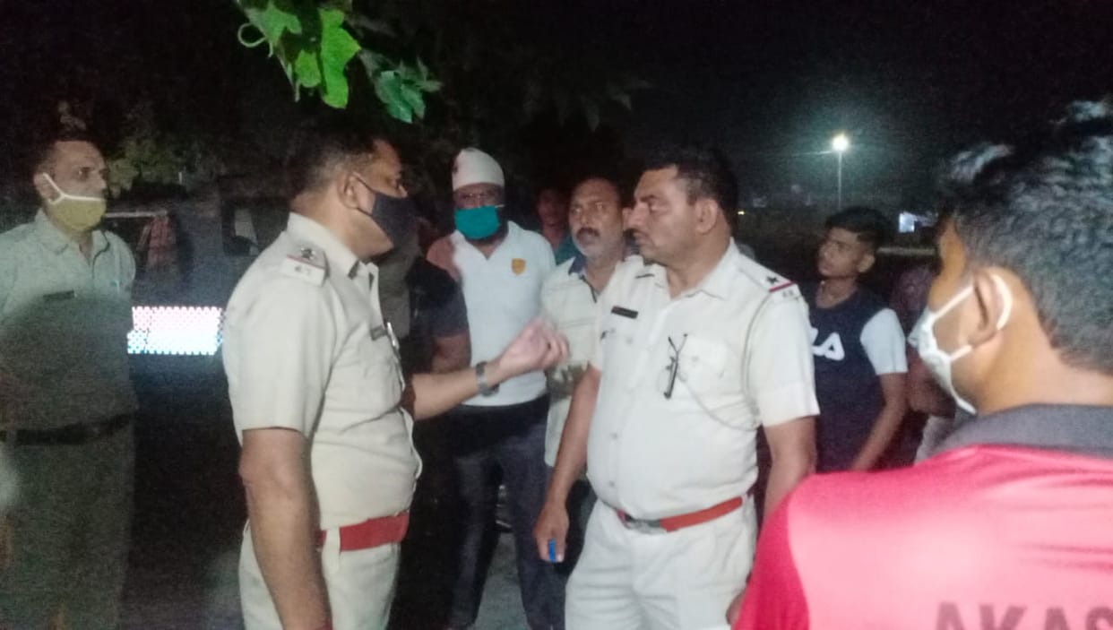 attack on railway employee with stick, and  sharp  weapons