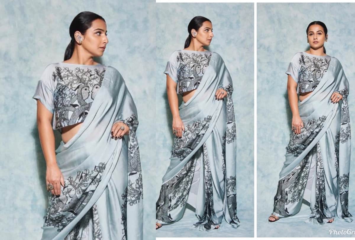 how to wear saree for slim look