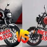 Honda H’Ness CB350 vs Royal Enfield Meteor 350