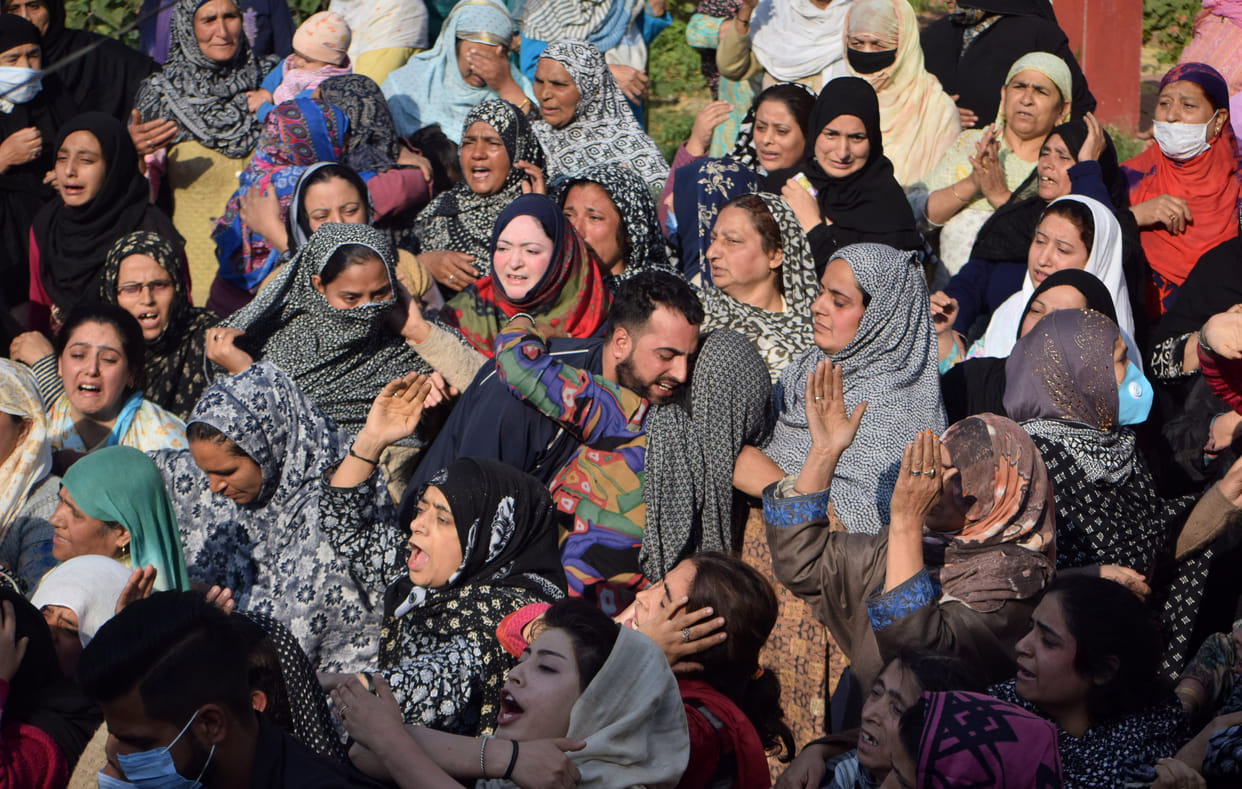 No more terrorists throng the martyrs in the valley