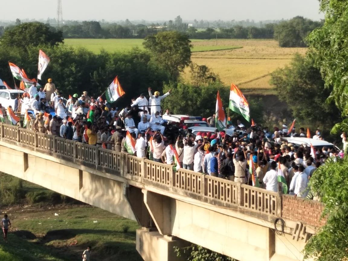 Rahul Gandhi's stubbornness on Home Minister Vij's claim, entry in Haryana on tractor